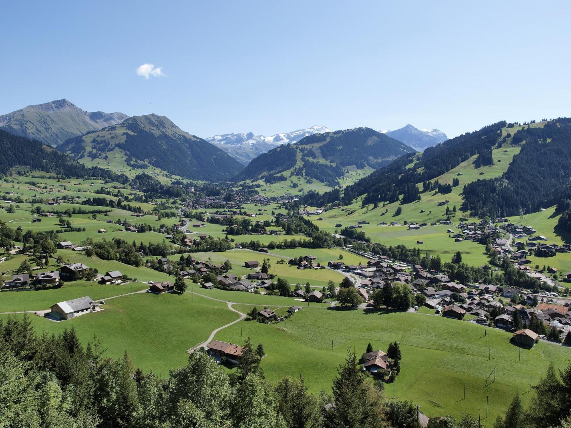 Hotel Saanerhof Gstaad Dış mekan fotoğraf